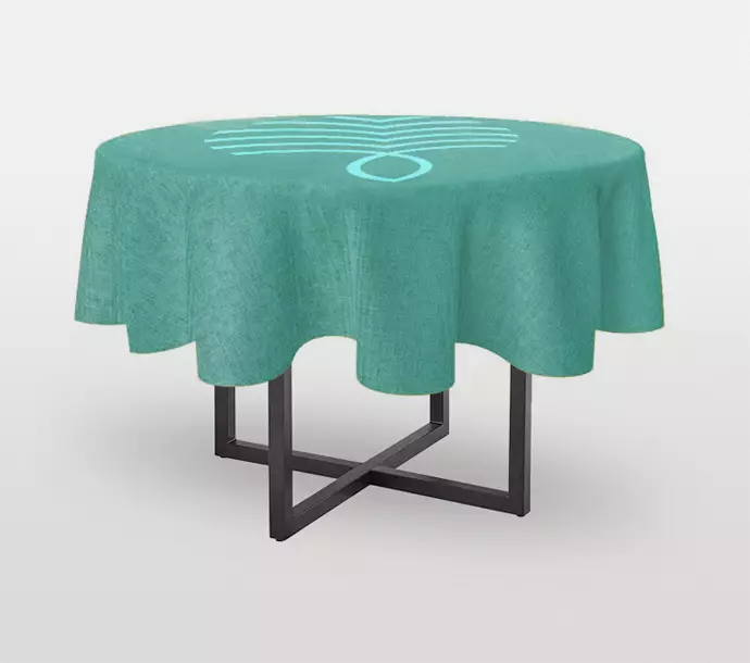 Circular Tablecloths Printing
